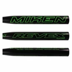 Cheap Miken Rev-Ex 14" Maxload USA Slow Pitch Softball Bat: MREV21 Black, Green - 70% Off Special Savings - BaseBall Bat Gear Shop - Baseballbatgear.shop