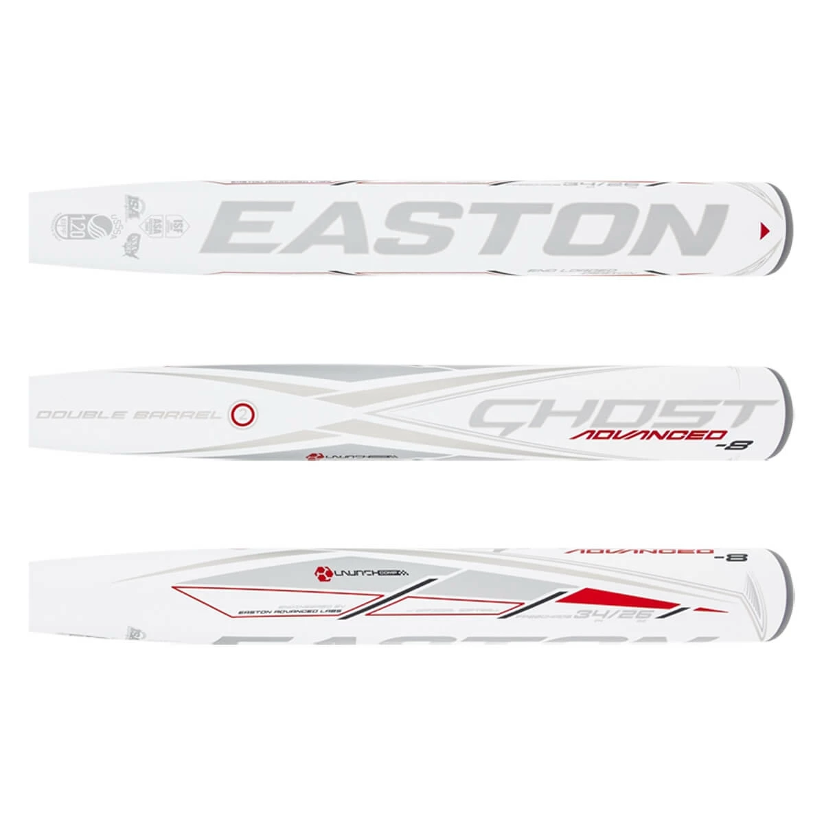BaseBall Bat Gear Shop | Clearance Sale Easton Ghost Advanced -8 Fastpitch Softball Bat: FP20GHAD8 Red, White | Shop Online Fashion