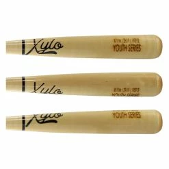Classic Retro Xylo Bats Xylo Youth Series -10 Maple Wood Baseball Bat: X111 Natural Natural - BaseBall Bat Gear Shop