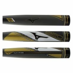 Best Hot Sale Mizuno Power Carbon BBCOR Baseball Bat: BB20PC Black, White, Gold - BaseBall Bat Gear Shop