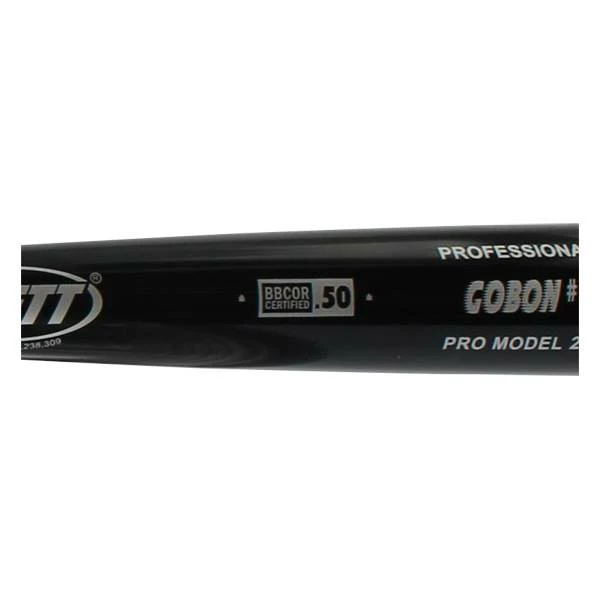 Durable And Easy To Clean Brett Bros. GOBON Wood Baseball Bat: GOBON271 Adult Black, Brown - Baseballbatgear.shop - Image 3