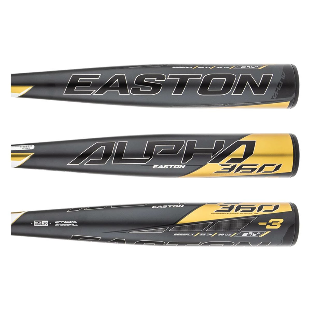 Discount Promotion Easton Alpha 360 XL BBCOR Baseball Bat: BB20ALX Gold, Grey, White On Sale In 2021