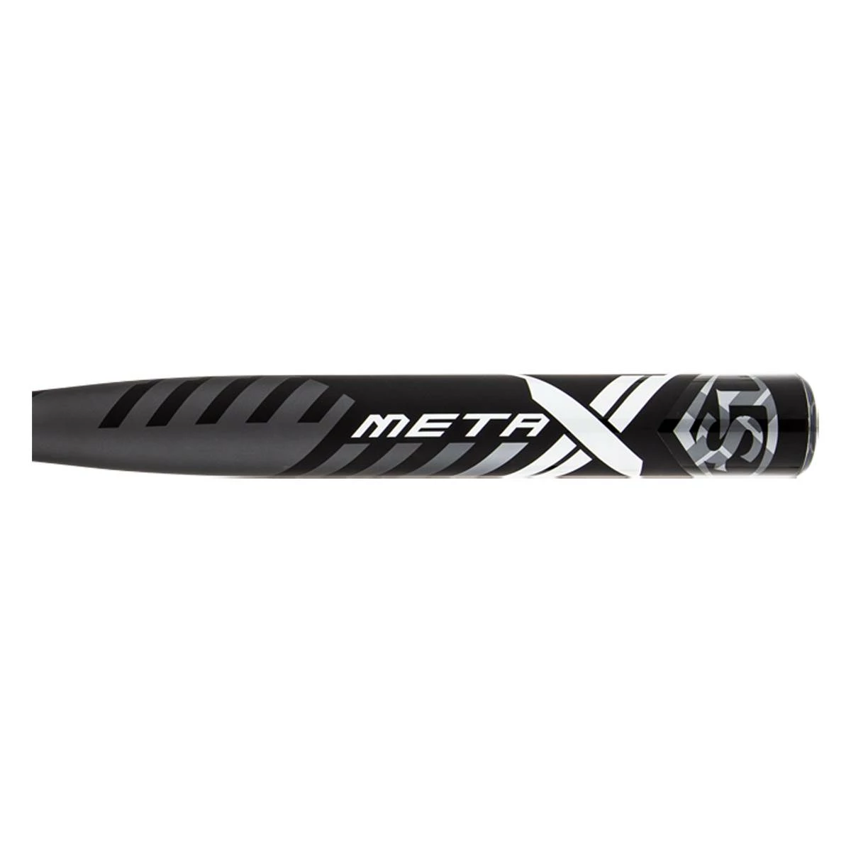 Shop The Large Capacity Of 2022 Louisville Slugger Meta -9 Fastpitch Softball Bat: WBL2495010 Black, Grey, White At BaseBall Bat Gear Shop - Image 2