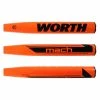Worth Mach 1 Boss 302 13.5" Balanced USA Slow Pitch Softball Bat: WM21BA Black, Orange - BaseBall Bat Gear Shop Good Quality And Cheap