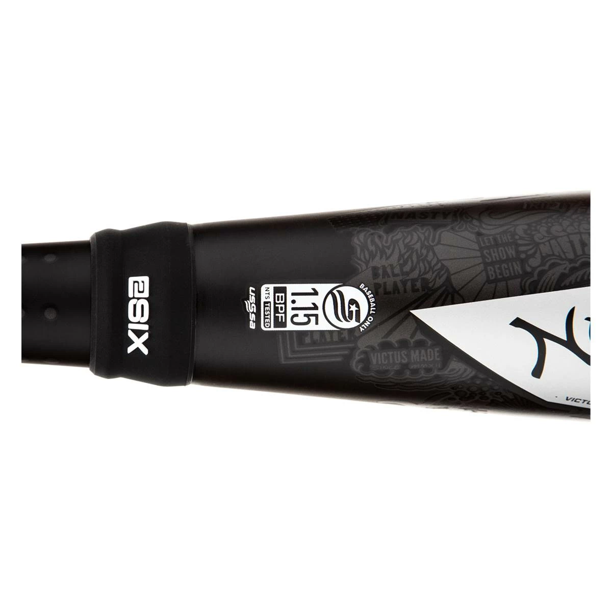 New Style Victus NOX -10 USSSA Baseball Bat: VSBNX10 Black, Silver - Baseballbatgear.shop - Image 3