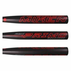 Assorted Miken Freak Primo 14" Balanced USA Slow Pitch Softball Bat: MP21BA Black, Red Styles Adds A Stylistic Touch