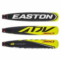 BEST In Sales 2022 Easton ADV 360 -8 USA Baseball Bat: YBB22ADV8 Red, Yellow, Navy; Made By BaseBall Bat Gear Shop