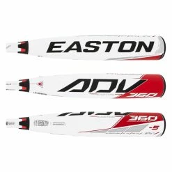 Modern & Unique Designs Of Print Easton ADV 360 -5 USSSA Baseball Bat: SL20ADV58 Red, White - BaseBall Bat Gear Shop