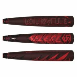 Best Cheap Louisville Slugger Select PWR BBCOR Baseball Bat: WBL2466010 Black, Red