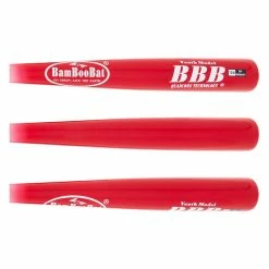 Baseballbatgear.shop | Buy Free Delivery BamBooBat Bamboo Wood Youth Baseball Bat: YHWBR100D White, Red Online At Low Price