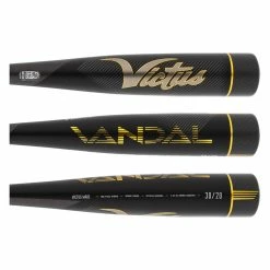 Buy Victus Vandal Gold -10 USSSA Baseball Bat: VSBV2X10 Black, Gold - BaseBall Bat Gear Shop - Baseballbatgear.shop