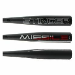 Excellent Quality And Fashion Trends - Stinger Bat Co Stinger Missile BBCOR Baseball Bat: BBMSLE3 Black, Grey, Red