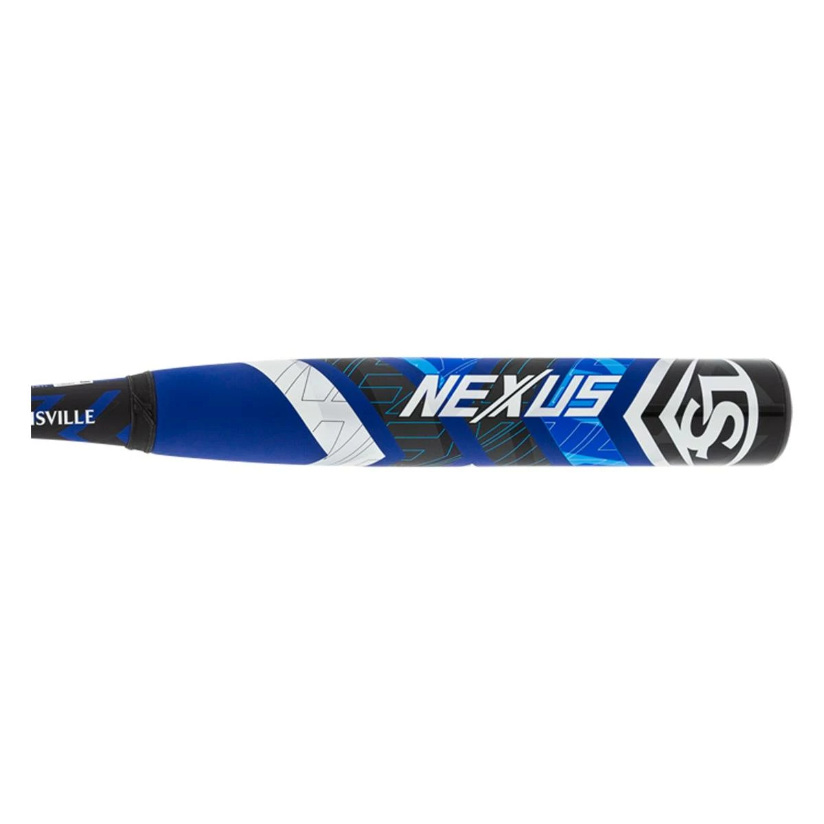 Shop The Large Capacity Of 2022 Louisville Slugger Nexus -12 Fastpitch Softball Bat: WBL2459010 Black, Blue, White At BaseBall Bat Gear Shop - Image 2