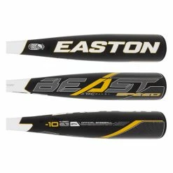 Surprise Gifts Easton Beast Speed -10 USSSA Baseball Bat: SL19BS10 Black, White, Gold From Baseballbatgear.shop