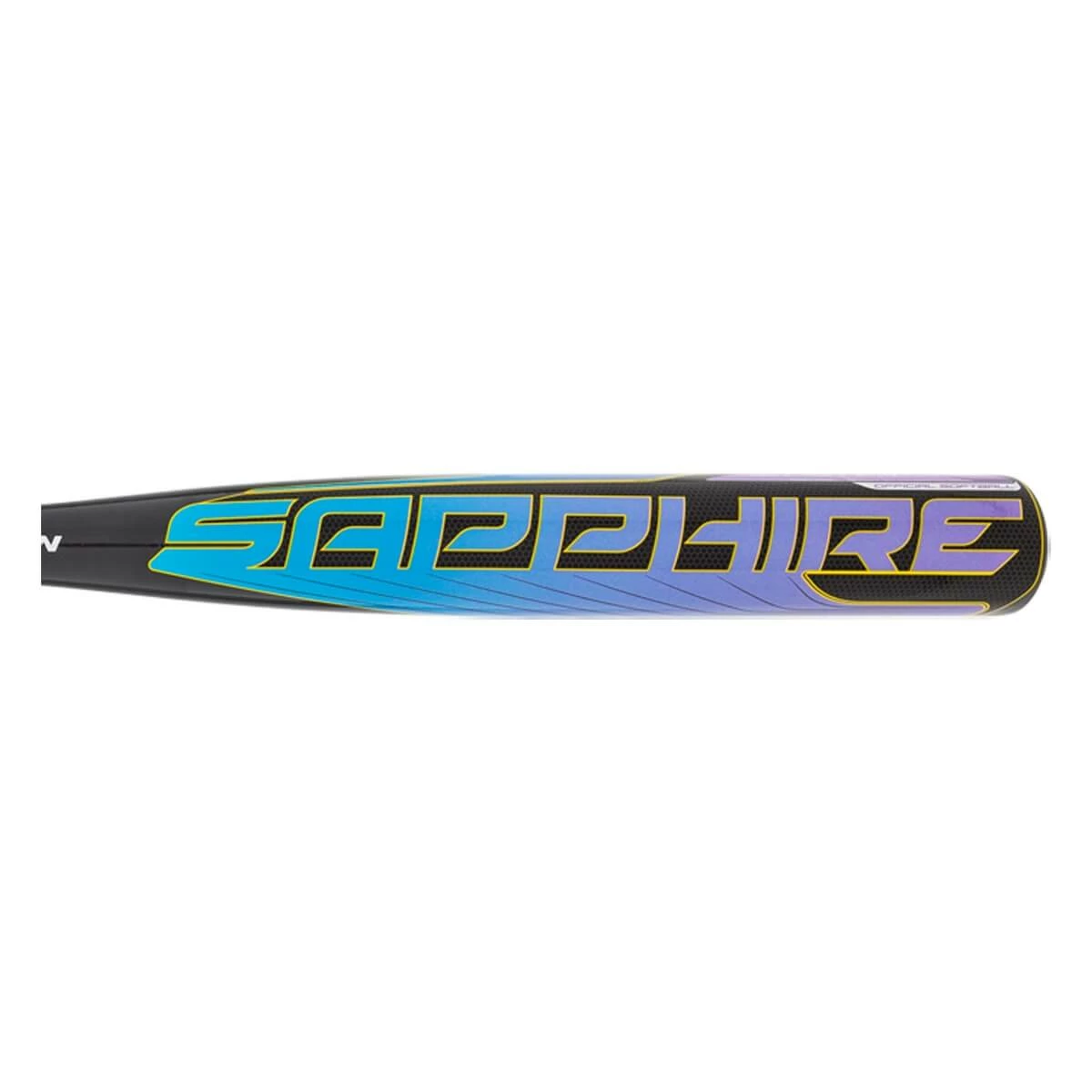 Shop The Latest Easton Sapphire -12 Fastpitch Softball Bat: FP19SAP2 Black, Purple, Free Shipping, Shop Now! - Image 2