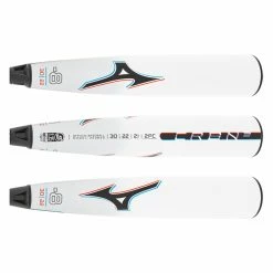 Promotional Super Hot New Design 2022 Mizuno CRBN2 -8 USSSA Baseball Bat: B22-CRBN28 Black, White - Baseballbatgear.shop