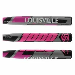 Louisville Slugger Super Z-1000 12" Powerload USSSA Slow Pitch Softball Bat: WTLSZU19P Pink, Black, Grey Wonderful Gift - BaseBall Bat Gear Shop