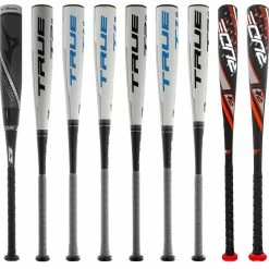 Best Online Shopping BaseBall Bat Gear Shop In 2021 - JustBats Pick Your Pack - USSSA Baseball 2-Pack - Platinum Blue, White, Grey, Black, Red, Yellow