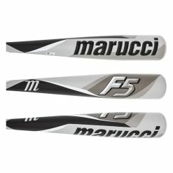 Shop Marucci F5 -10 USA Baseball Bat: MSBF5310USA Black, Silver, White - In Stock & Ready To Ship - BaseBall Bat Gear Shop - Baseballbatgear.shop