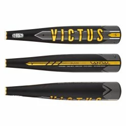 Victus Vandal -5 USSSA Baseball Bat: VSBVY5 Black, Gold, White - BaseBall Bat Gear Shop Good Quality And Cheap