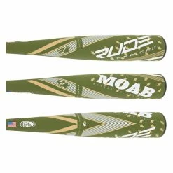 My Rude American USA 2022 Rude American MOAB Power -10 USSSA Baseball Bat: SLMOAB10P Green, Tan, White Are Of Low Price, High Quality And Quantity At BaseBall Bat Gear Shop