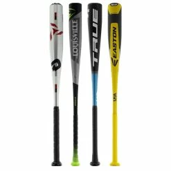 Lightweight Design JustBats Pick Your Pack - USA Baseball 2-Pack - Silver Black, Brown, White, Gold, Green, Grey, Yellow, Blue, Red - Baseballbatgear.shop