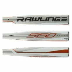 Rawlings 5150 BBCOR Baseball Bat: BBZ53 White Great Gift Idea For All Occasions