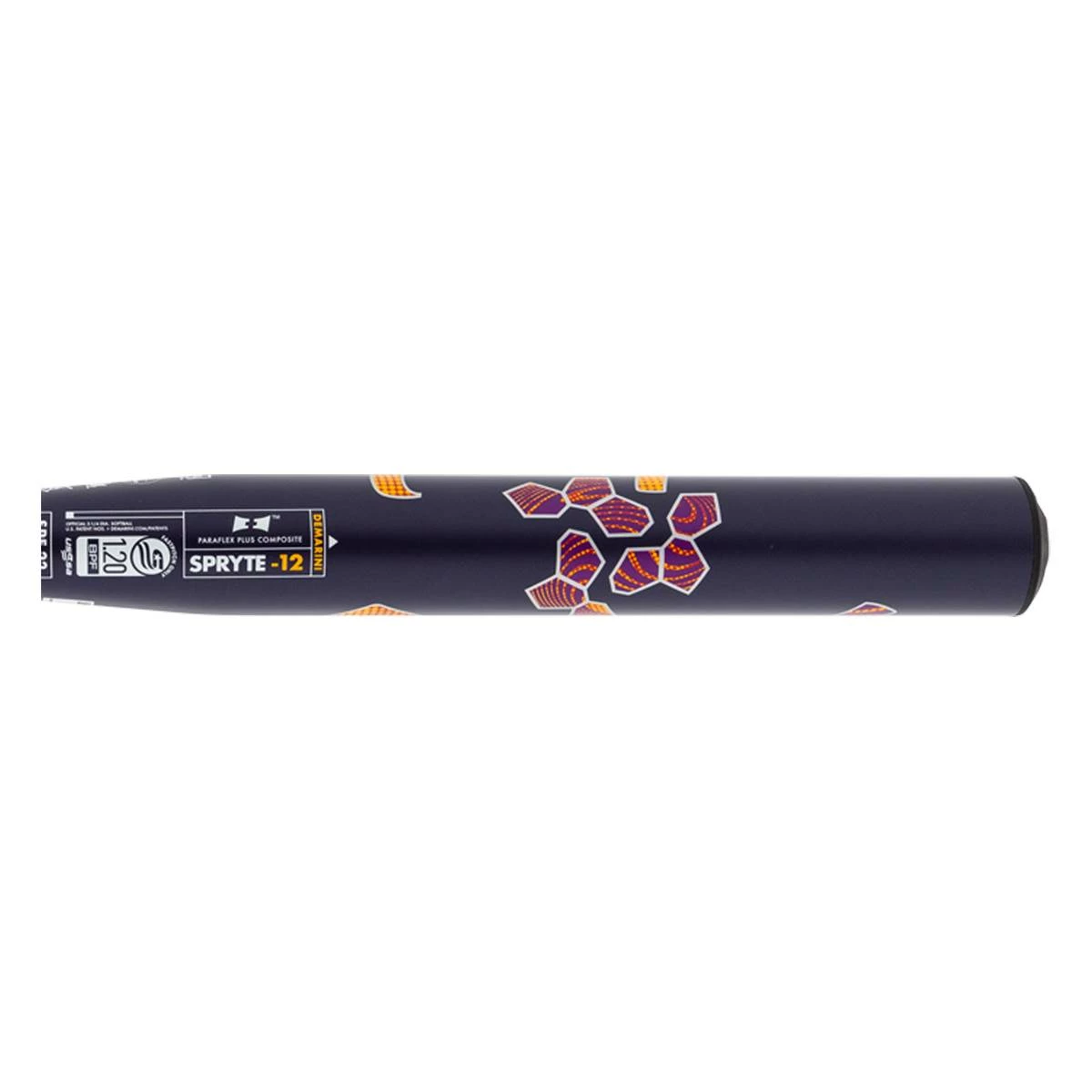 Higher Quality, Durable 2022 DeMarini Spryte -12 Fastpitch Softball Bat: WTDXSPF22 Orange, Purple - Baseballbatgear.shop - Image 2