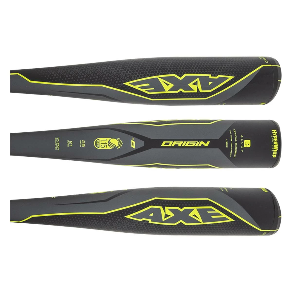 Find Chrismas Gift Axe Origin -8 USSSA Baseball Bat: L162F Black, Yellow At Low Prices With High Quality - BaseBall Bat Gear Shop - Image 6