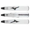 Easy Cleaning - 2022 Mizuno CRBN2 -12 USSSA Baseball Bat: B22-CRBN212 Black, White - All Season - BaseBall Bat Gear Shop