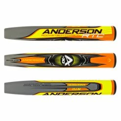 2022 Anderson Rocketech Carbon -10 Fastpitch Softball Bat: FPRTC22 Grey, Orange, Yellow Shop 2021 Fashion Baseballbatgear.shop