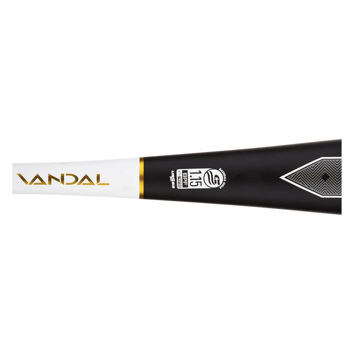 Victus Vandal -5 USSSA Baseball Bat: VSBVY5 Black, Gold, White - BaseBall Bat Gear Shop Good Quality And Cheap - Image 3