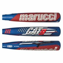 Marucci CAT9 Composite Pastime -8 USSSA Baseball Bat: MSBCCP98A Blue, Red, White Is A Perfect Gift For Any Occasion