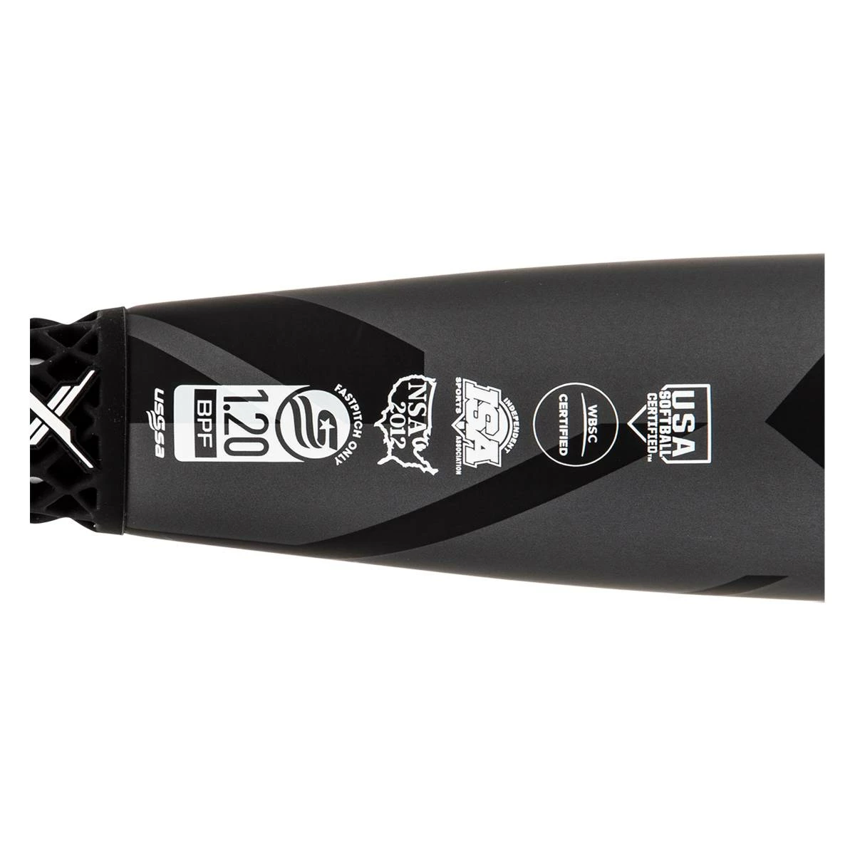 Shop The Large Capacity Of 2022 Louisville Slugger Meta -9 Fastpitch Softball Bat: WBL2495010 Black, Grey, White At BaseBall Bat Gear Shop - Image 3