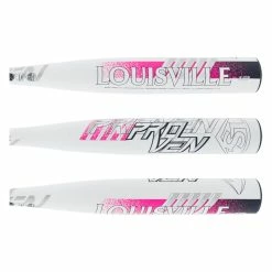 Anniversary Gifts For Her - 2022 Louisville Slugger Proven -13 Fastpitch Softball Bat: WBL2550010 Navy, Pink, White - Baseballbatgear.shop