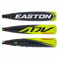 Higher Quality, Durable 2022 Easton ADV 360 -11 USA Baseball Bat: YBB22ADV11 Red, Yellow, Navy - Baseballbatgear.shop
