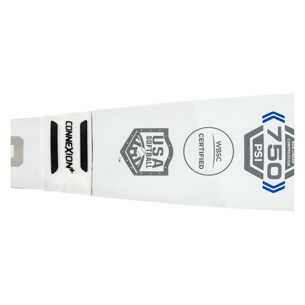 2022 Easton Ghost Salvo Double Barrel 13.5" Loaded USA Slow Pitch Softball Bat: SP21GHSAL Blue, Grey, White Shop More Styles At BaseBall Bat Gear Shop - Image 2