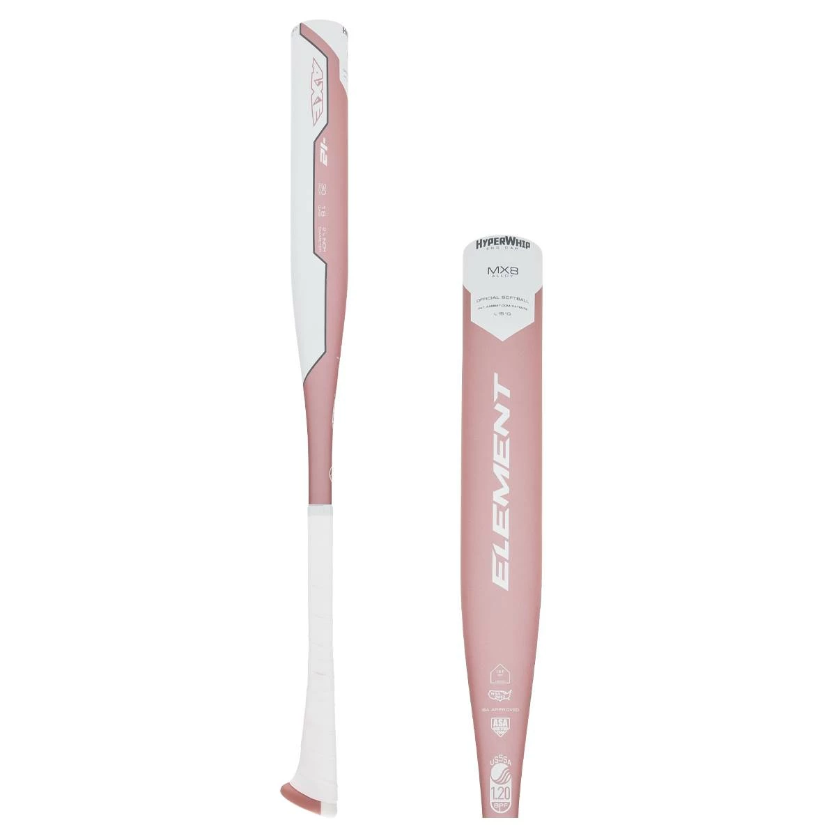 Promotional New Design Axe Element -12 Fastpitch Softball Bat: L151G White - Baseballbatgear.shop - Image 3
