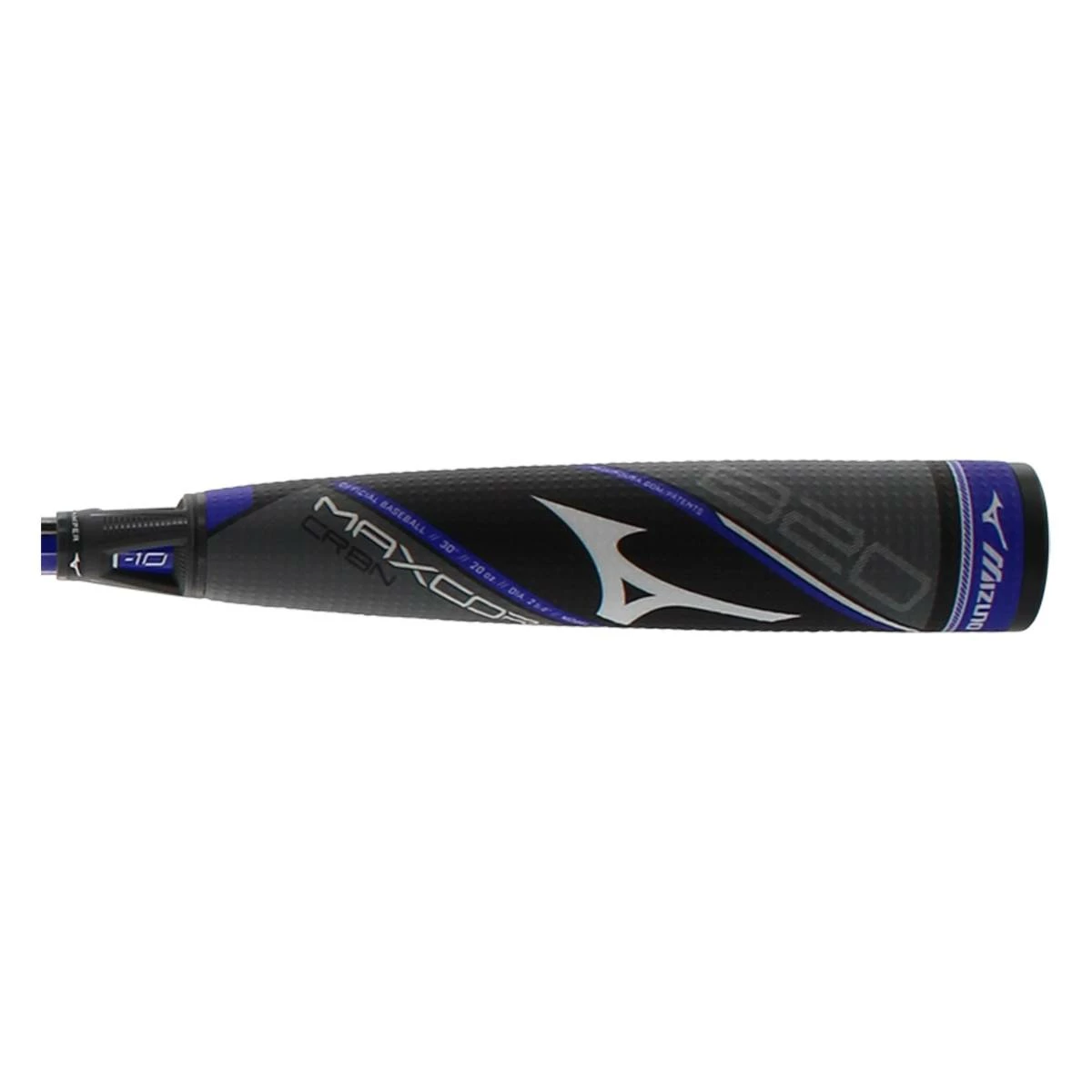 High-quality And User-assured Mizuno MAXCOR Carbon -10 USA Baseball Bat: YBB20MC10 Black, Grey, Purple - BaseBall Bat Gear Shop - Image 2